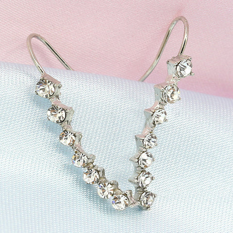 Boucles d'oreilles diamant sept étoiles (Sénégal)