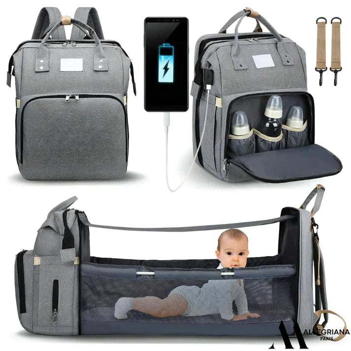 BabyBag™| Sac à Langer Dépliant 2en1 ( Chad )