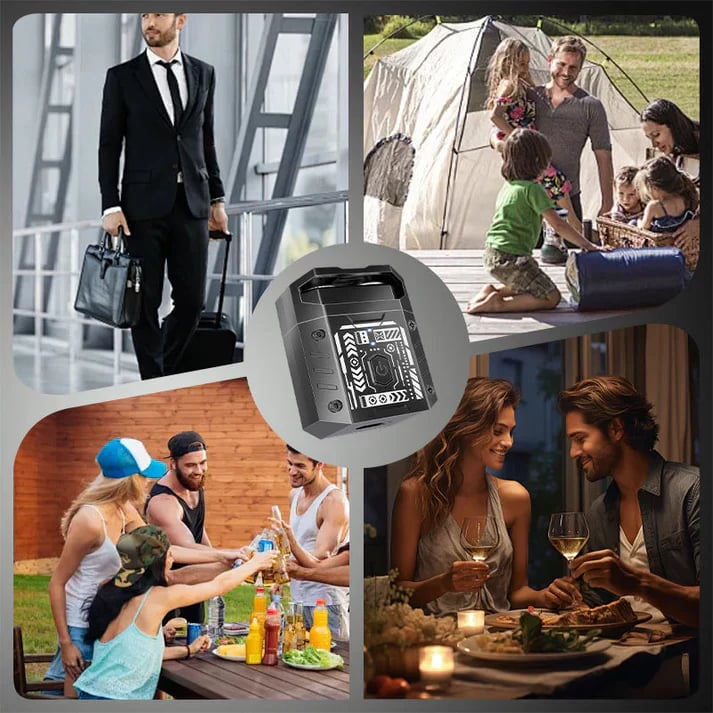 Mini rasoir électrique à double lame (Niger)