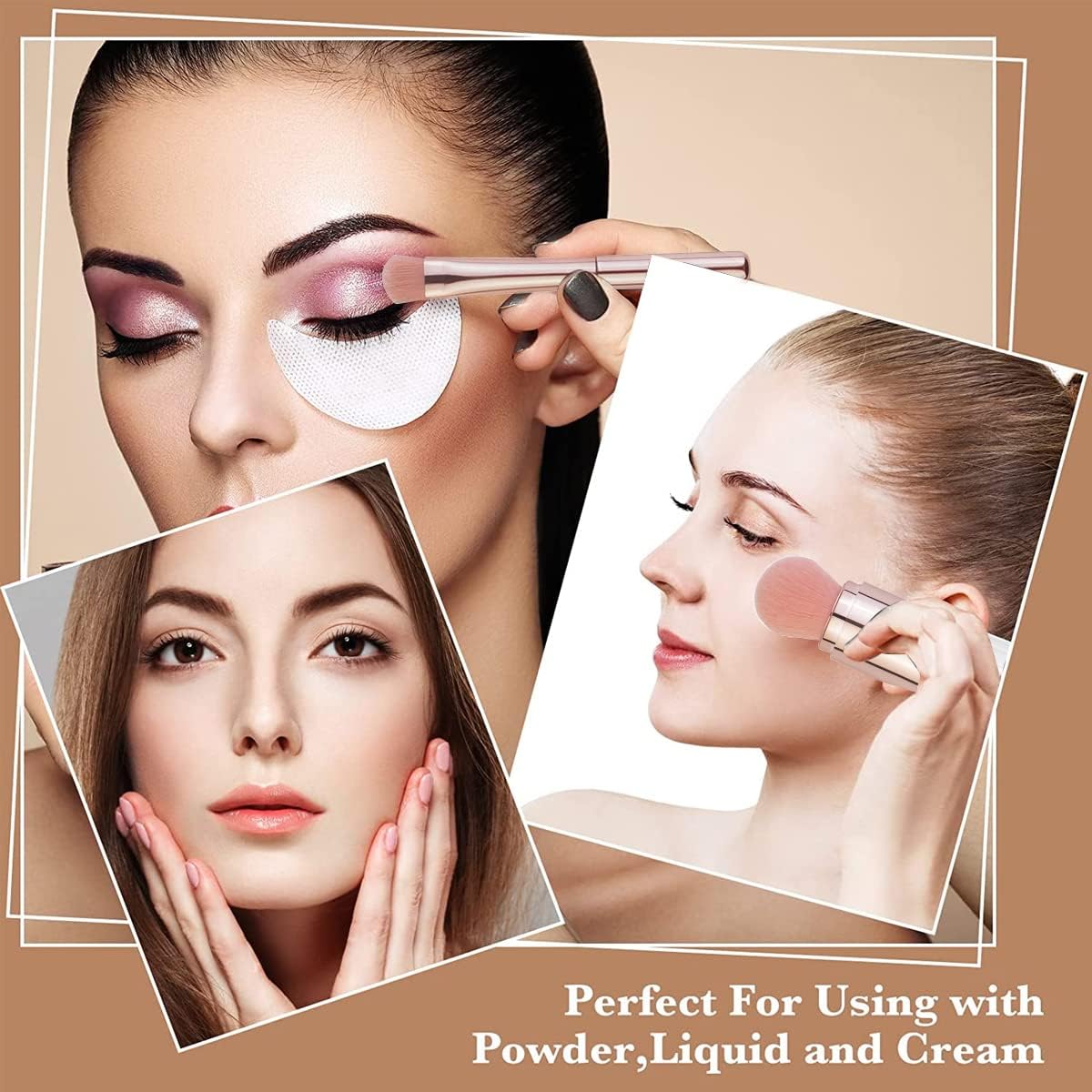 Pinceaux de maquillage rétractables 5 en 1 (Chad)