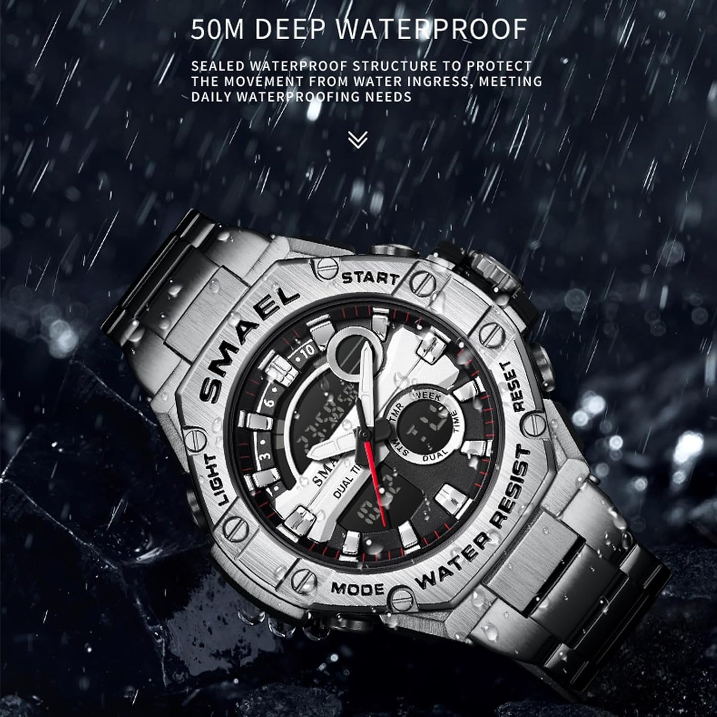 Montre numérique pour homme (Togo)