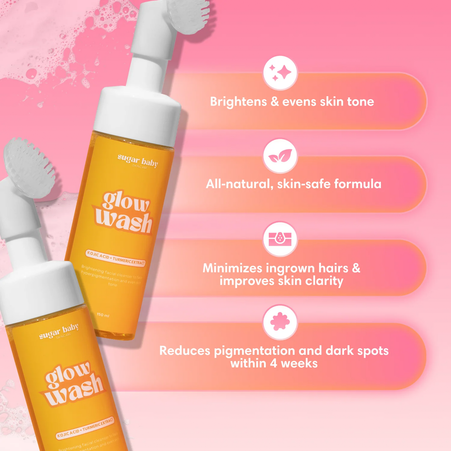 Nettoyant éclat VIRAL au curcuma (Cameroun)