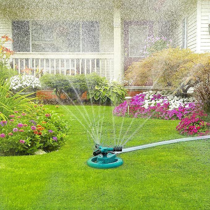 Arroseur d'eau rotatif à 360 degrés.( Chad )