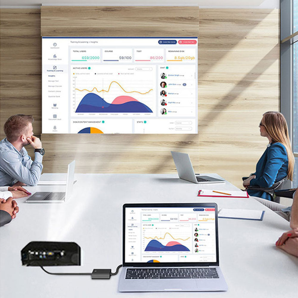 Câble adaptateur VGA vers HDMI Full HD (Gabon)