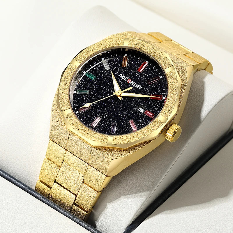 Montre en diamant pour hommes (Benin)