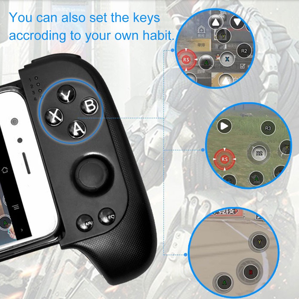 Manette de jeu Bluetooth sans fil pour téléphone portable (Togo)