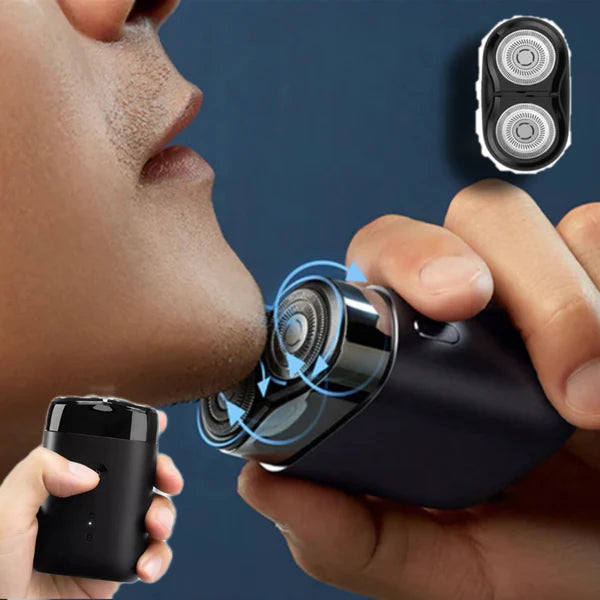Rasoir électrique rechargeable à deux têtes (Sénégal)
