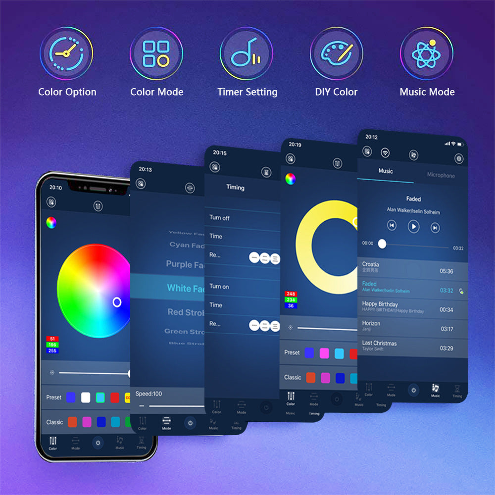 Bande lumineuse Led Bluetooth (Burkina Faso)