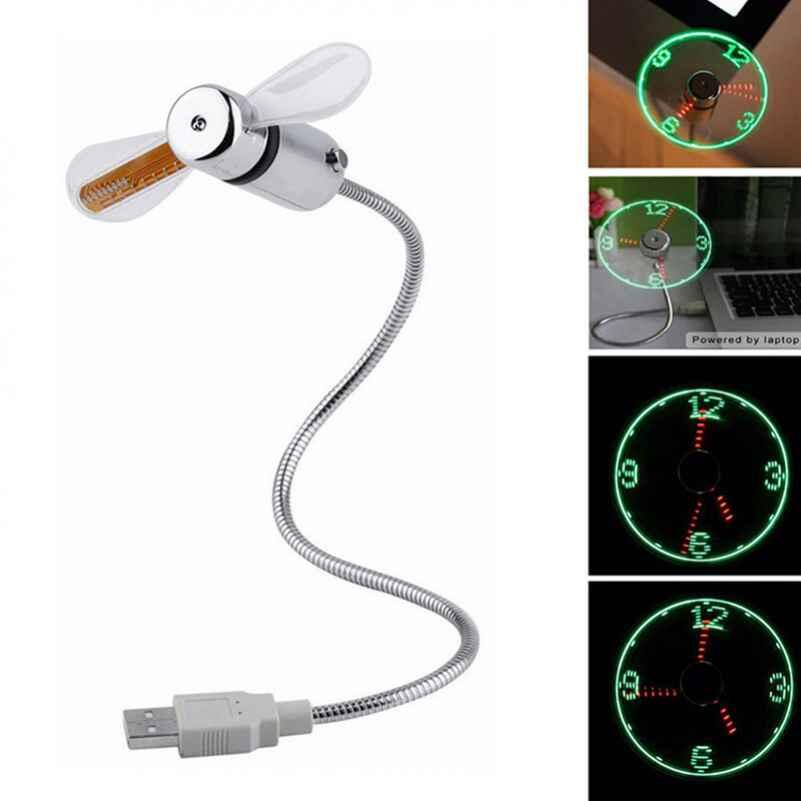 Horloge LED portable avec ventilateur (Côte d'Ivoire)