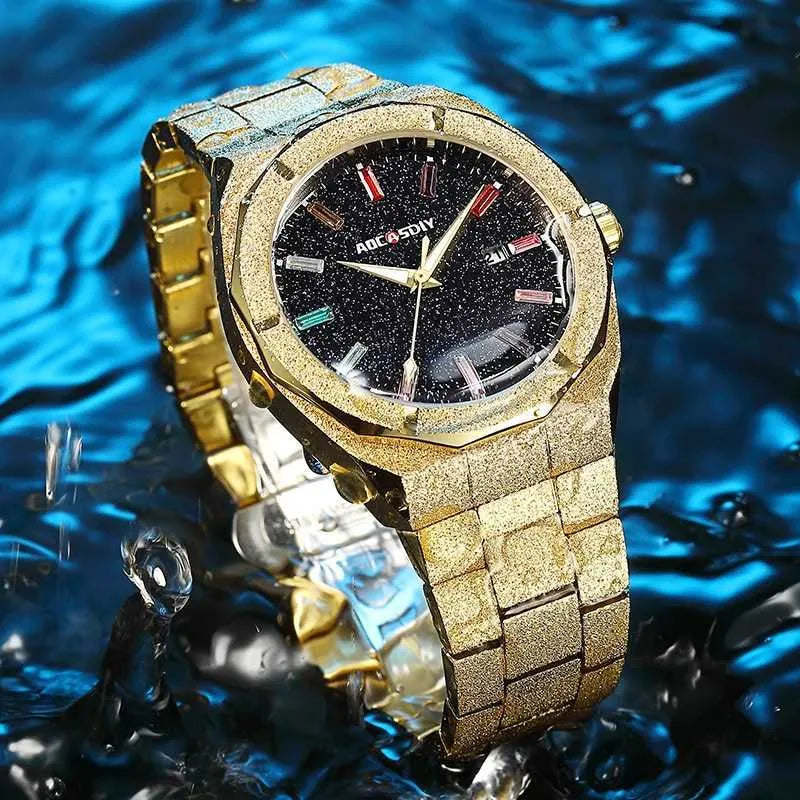 Montre en diamant pour hommes (Chad)