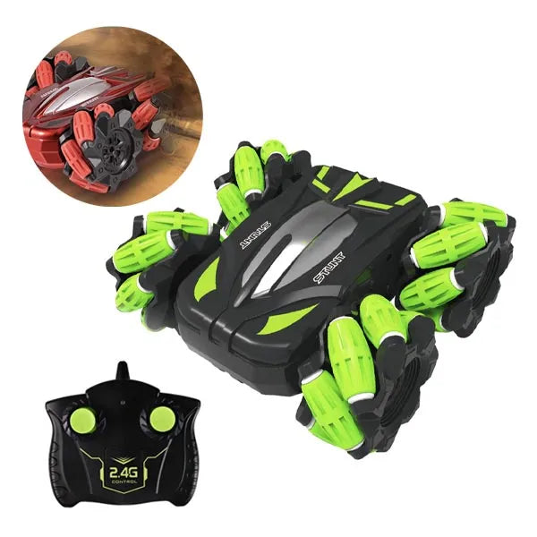 Véhicule cascadeur RC double face (Chad)