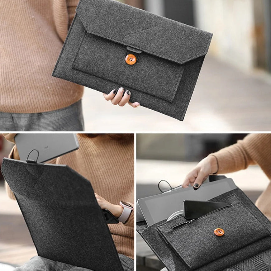 Housse d'ordinateur en feutre (Togo)