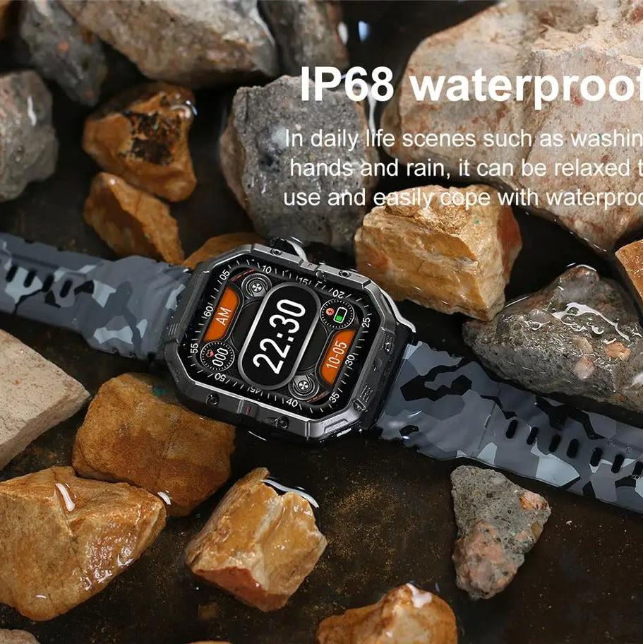 Montre intelligente grand écran standard militaire (Burkina faso)