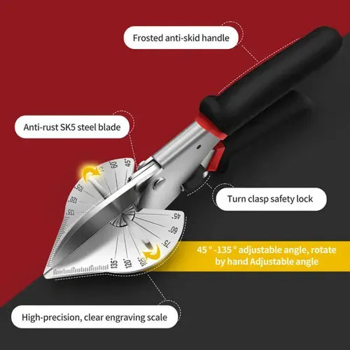 Ciseaux multi-angles pour couper les coins (Congo)