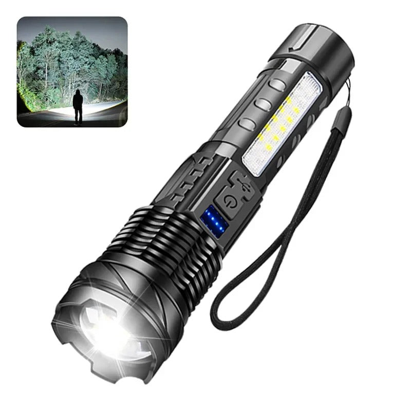 Lampe de poche LED ultra lumineuse (Gabon)