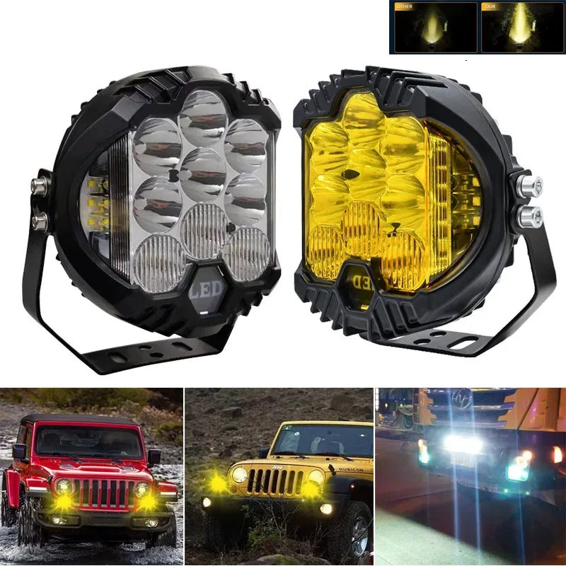 2 phares à LED pour automobile (Congo)