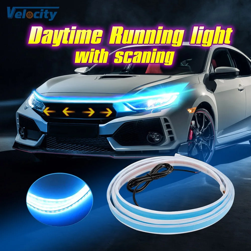 Bande lumineuse pour capot de voiture (Togo)
