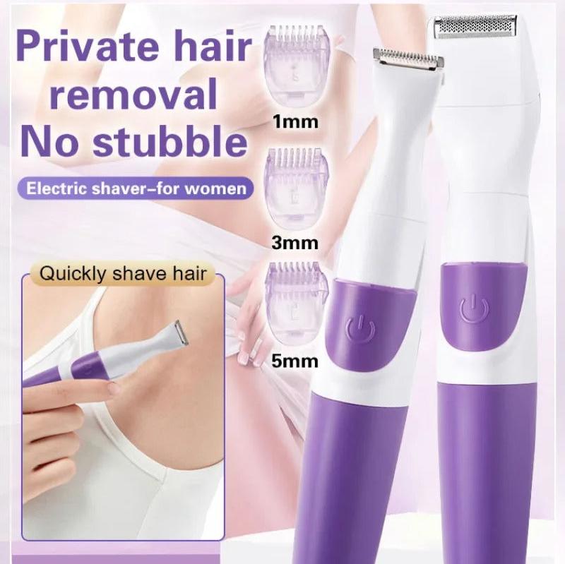 Rasoir électrique femme 2 en 1 (Gabon)