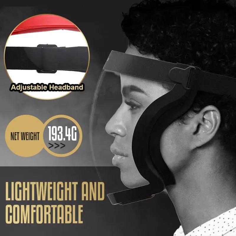 Bouclier facial de protection anti-brouillard (Sénégal)