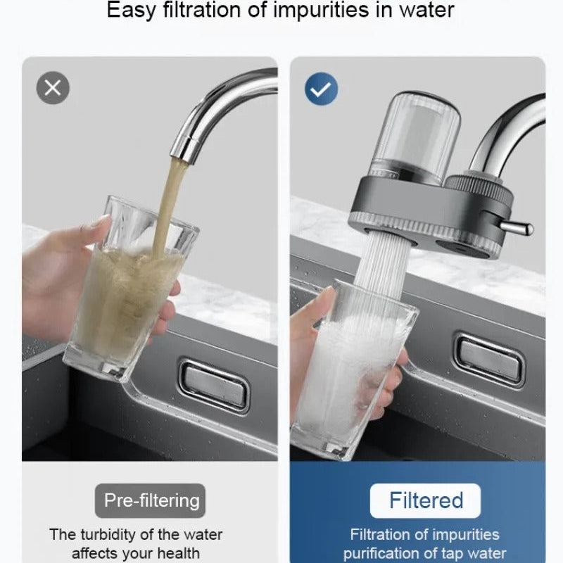 Filtre purificateur d'eau du robinet (Gabon)