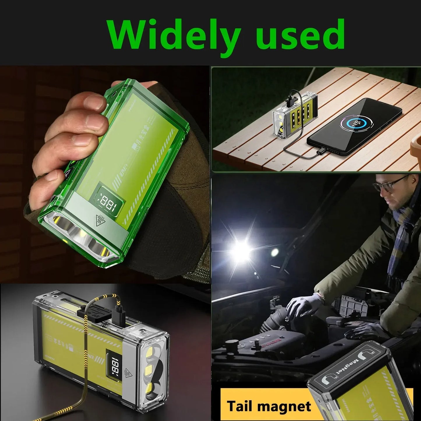 Lampe torche LED 4 en 1 (Mali)
