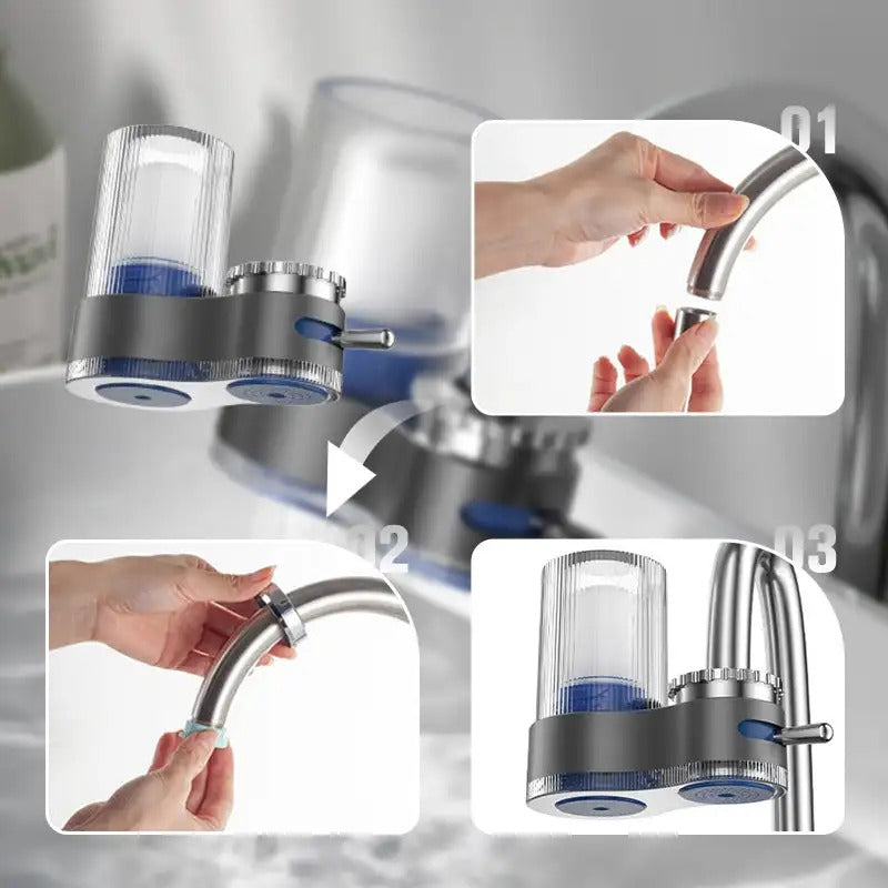 Filtre purificateur d'eau du robinet (Gabon)