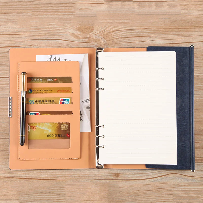 Carnet de notes en cuir souple A5 (Gabon)