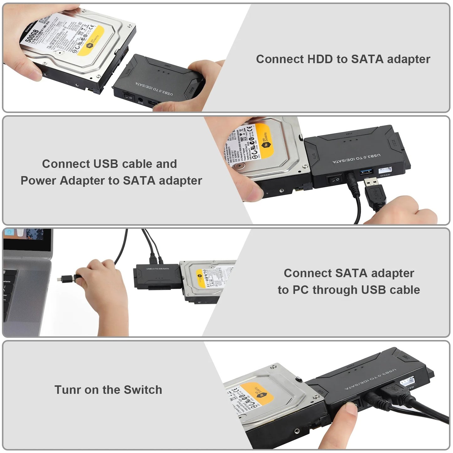 Adaptateur SATA vers USB IDE SATA vers USB 3.0 (Togo)