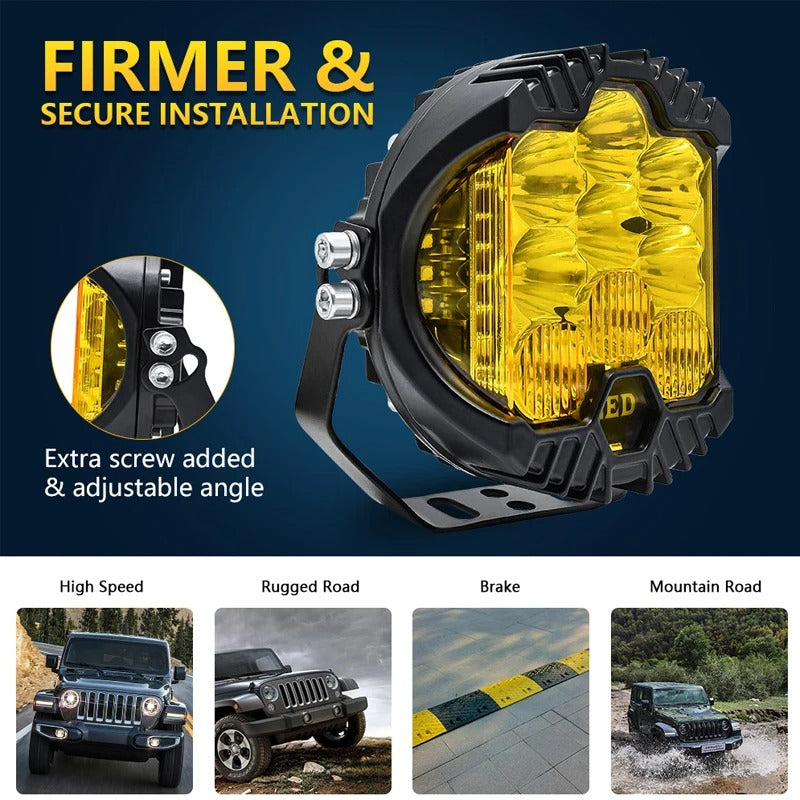 2 phares à LED pour automobile (Congo)