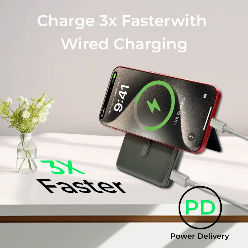 Chargeur sans fil avec étui pour cartes (Benin)