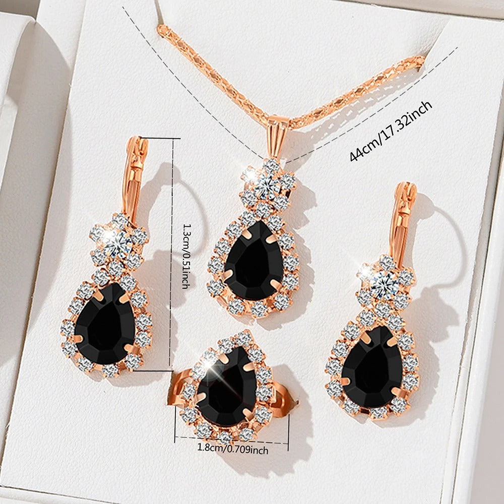 Ensemble montre et bijoux à quartz (Burkina faso)