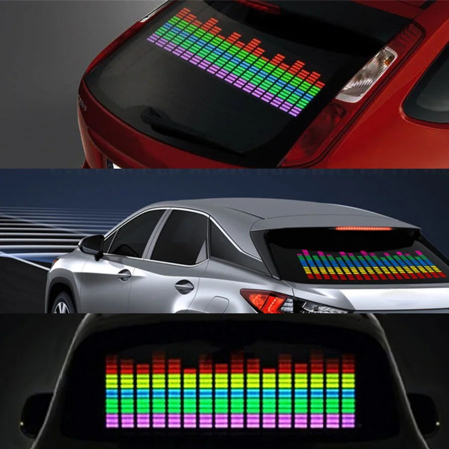Autocollant de rythme de musique LED de voiture (Togo)