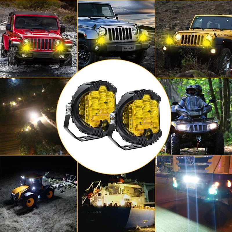 2 phares à LED pour automobile (Congo)