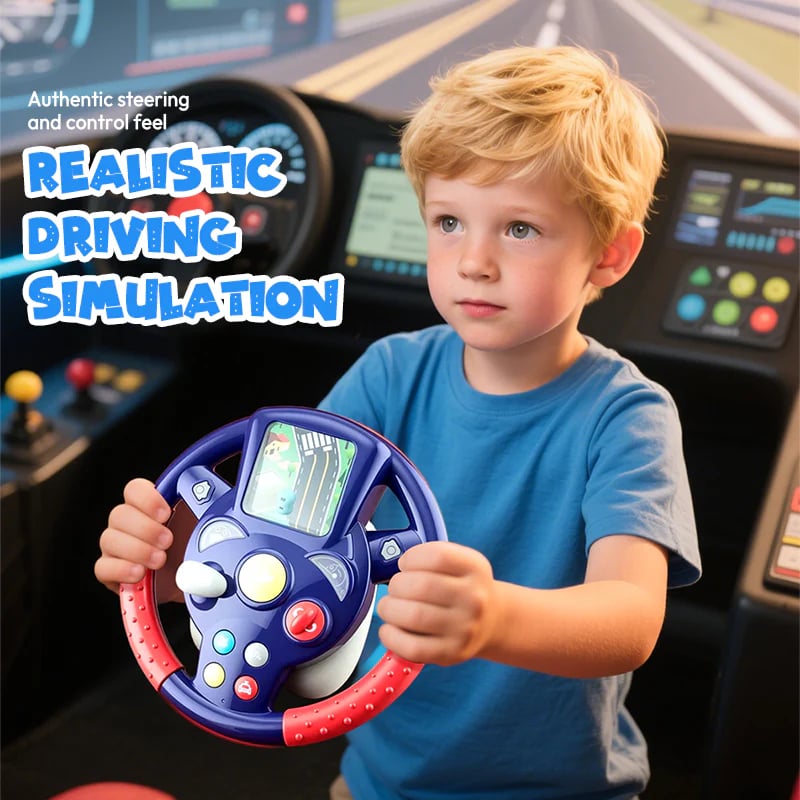 Volant de simulation éducatif pour enfants (Congo)