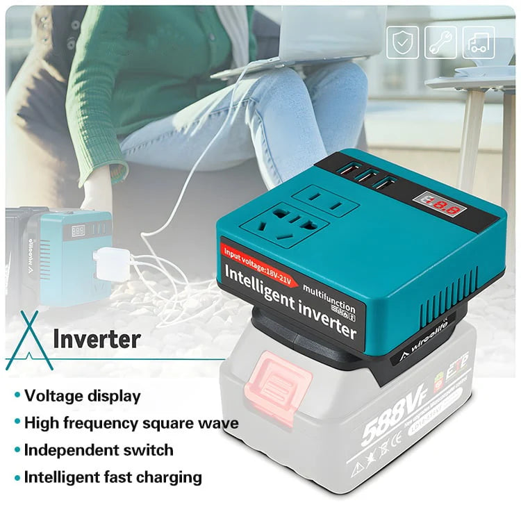 Onduleur intelligent avec batterie au lithium (Benin)