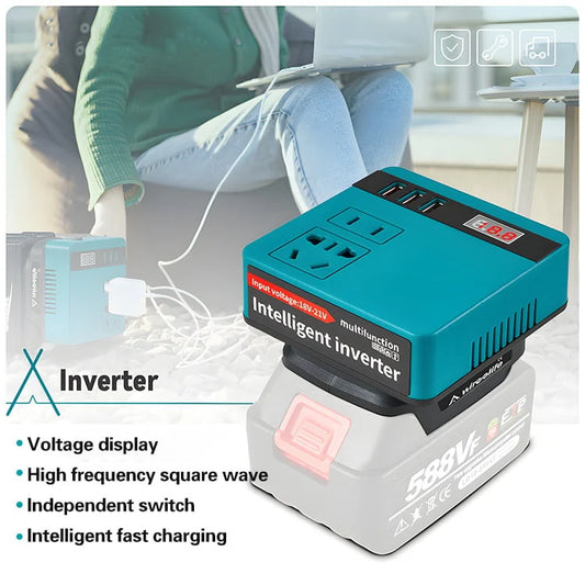 Onduleur intelligent avec batterie au lithium (Benin)