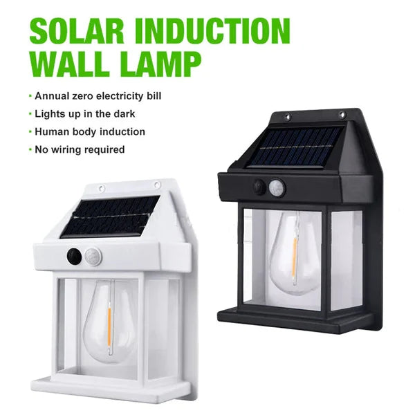 Solar Tungsten Wall Light (Chad)