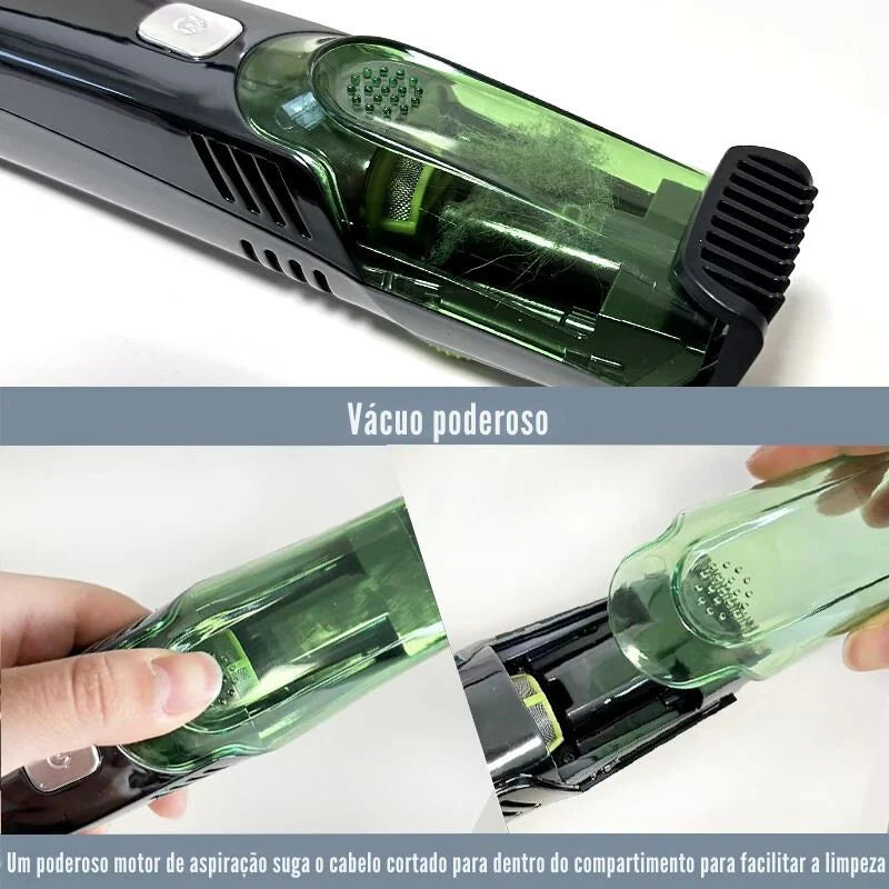 Tondeuse de cheveux avec aspirateur (Sénégal)