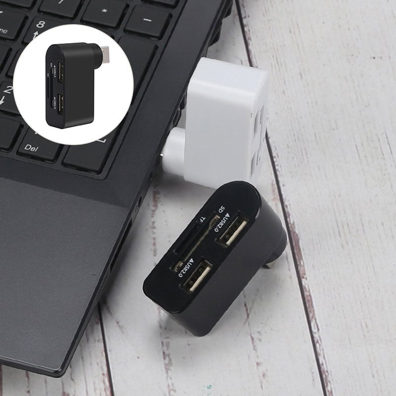 Hub USB pivotant 4 en 1 (Sénégal)