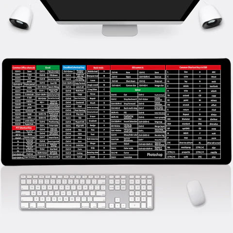 Clavier antidérapant avec motifs de touches de raccourci (Côte d'Ivoire)