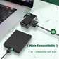 Hub USB pivotant 4 en 1 (Sénégal)