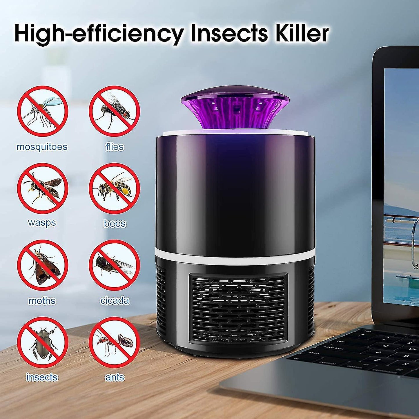 Piège électrique pour assommer les insectes (Niger)