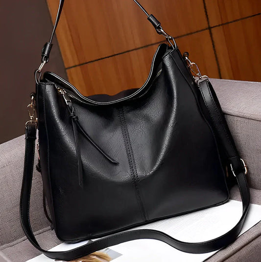 Grand sac à main en cuir pour femme (Benin)