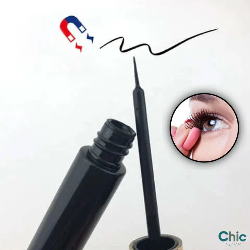 Kit faux cils magnétiques avec eye-liner (Côte d'Ivoire)