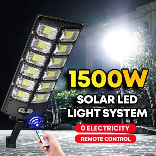 Système d'éclairage LED solaire (Gabon)