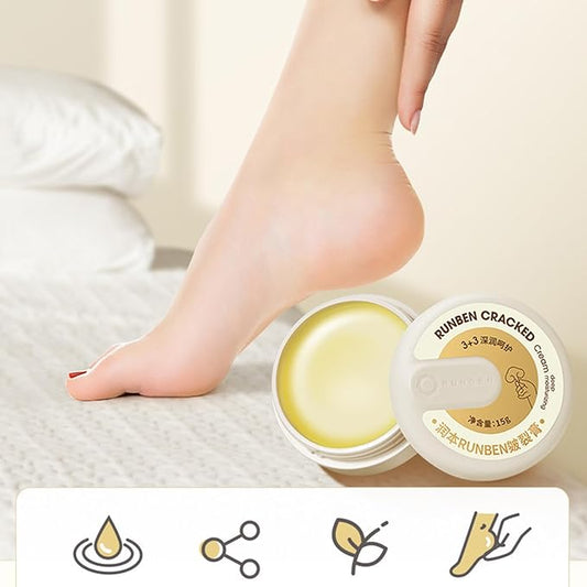Crème anti-fissures pour pieds crevassés (Benin)