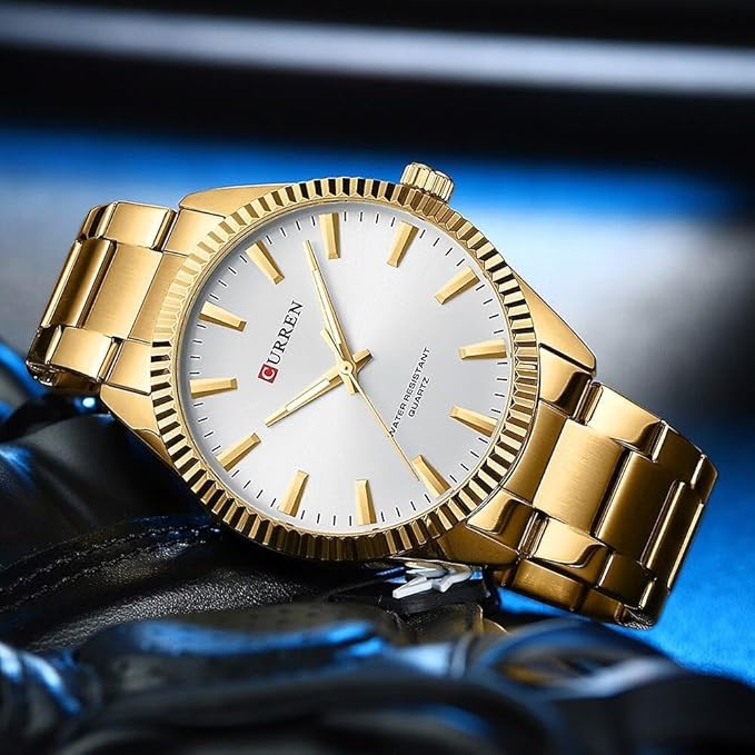 Montre Curren en or (Benin)