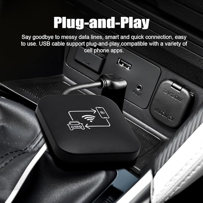 Adaptateur Carplay sans Fil 2 en 1 (Cameroun)