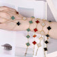 4 élégants bracelets plaqués or (Niger)