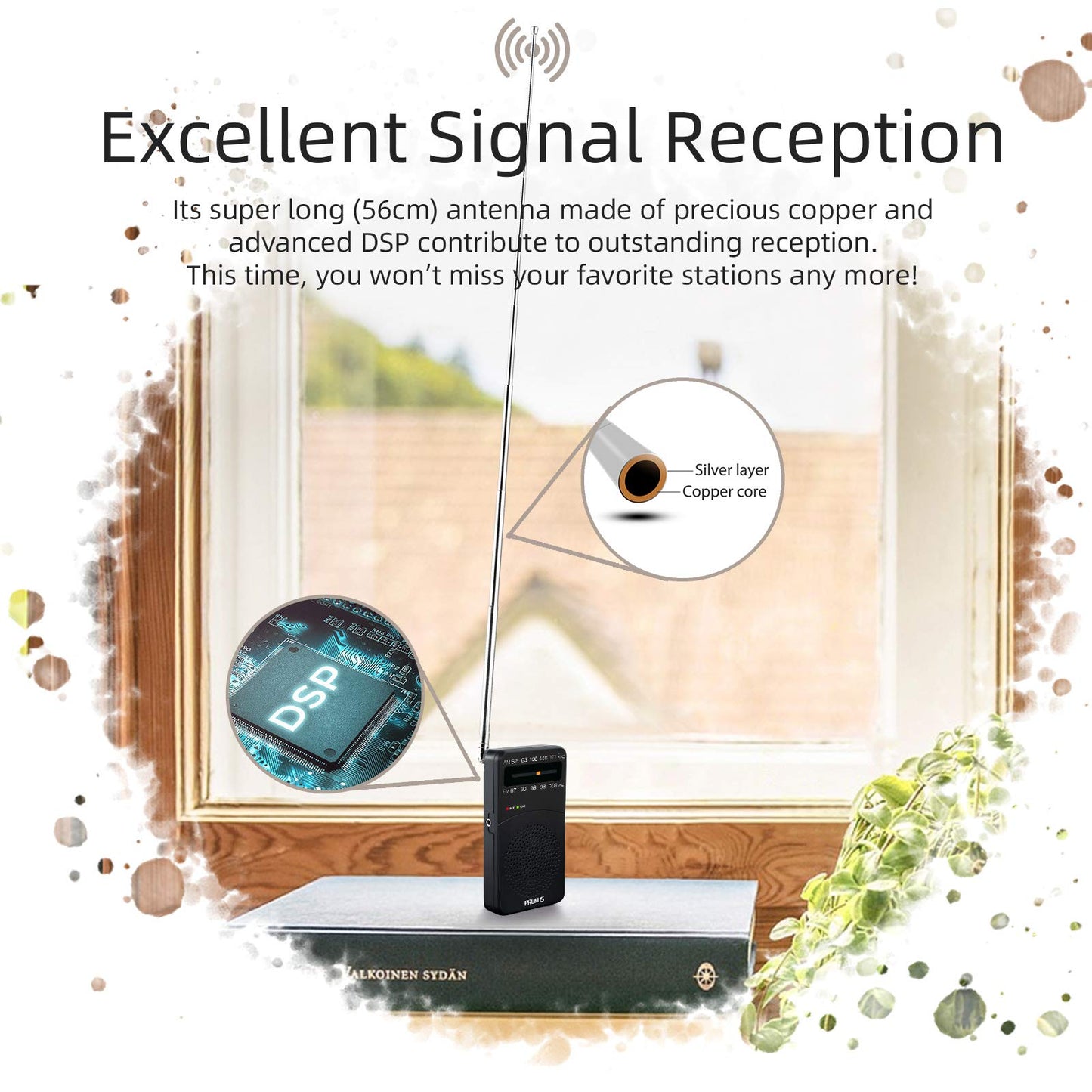 Brunus Mini Portable Radio (Cameroun)